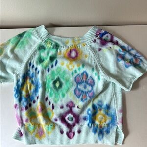 Anthropologie Multicolor Crew Neck Sweater